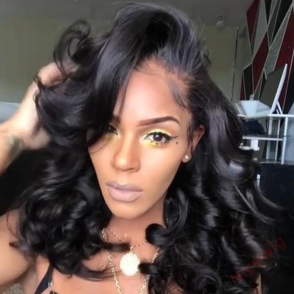 Medium Hiar Bob Body Wave Wig For Women