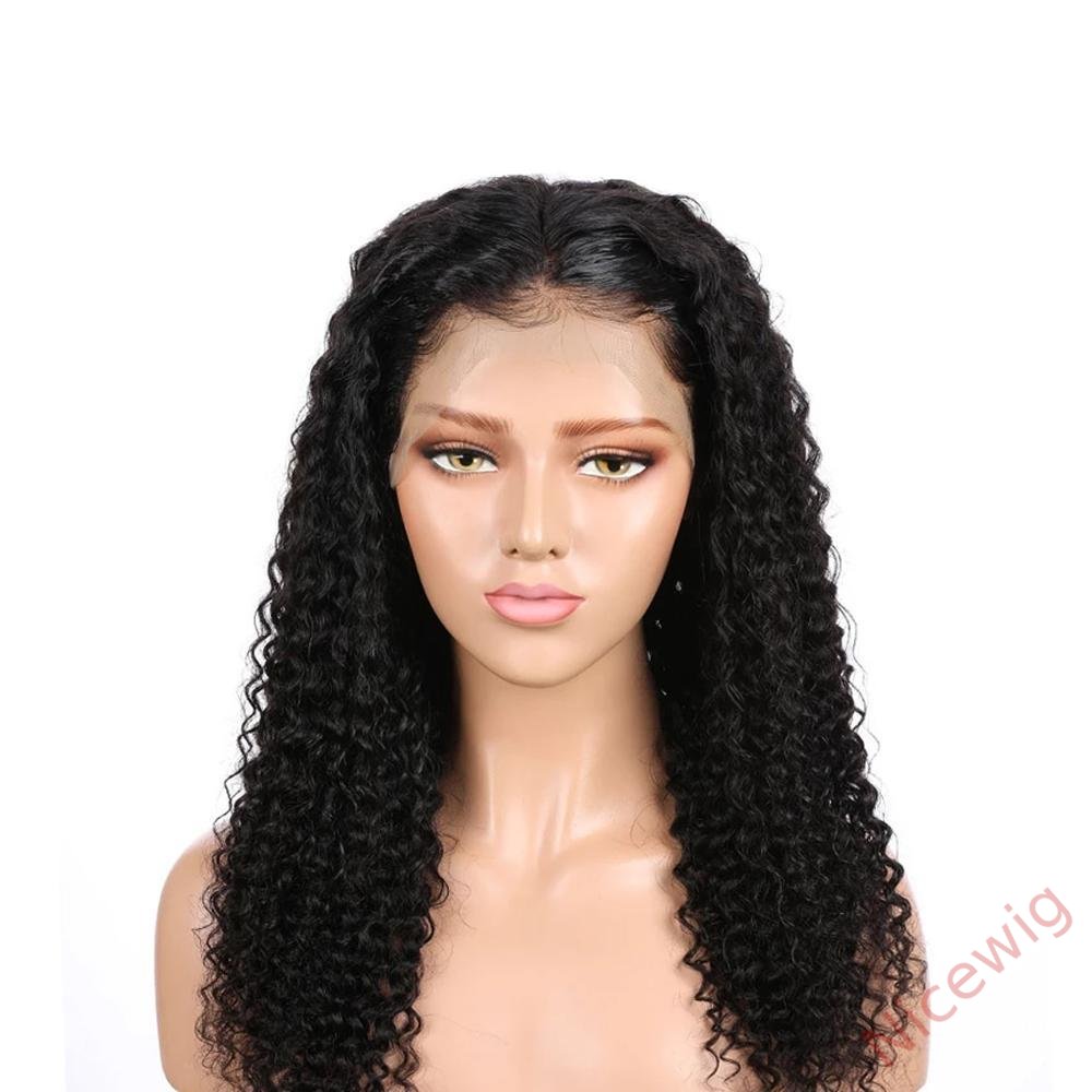 Black Brazilian Black Water Wave Long Wigs
