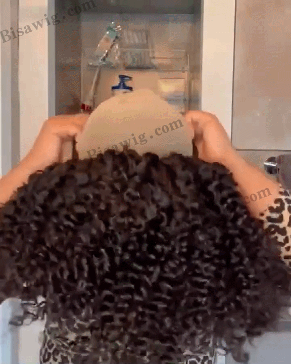 Fluffy Afro Kinky Curly Wigs Black Explosive Hair