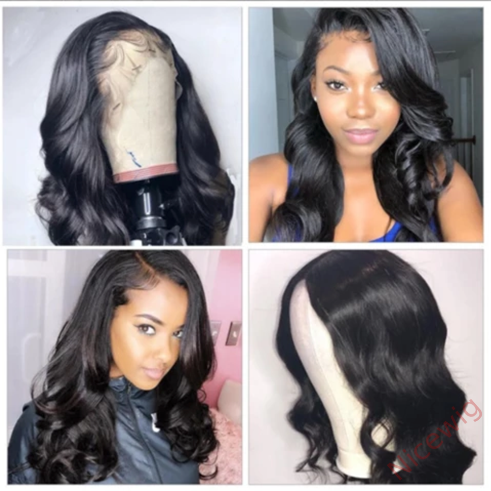 Black Long Brazilian Body Wavy Wigs