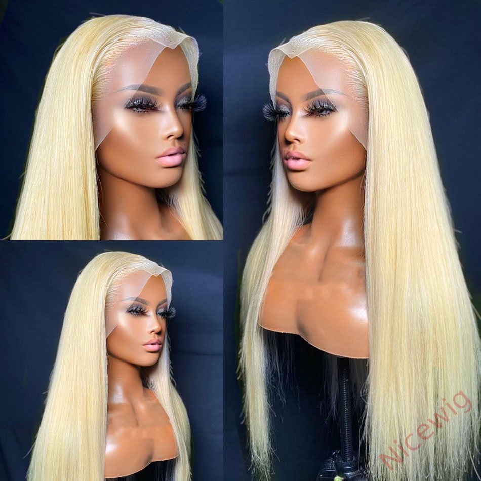 Glueless Hot Sale Blonde Long Wig Straight Wig