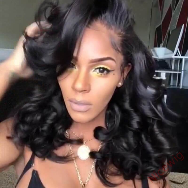 Medium Hiar Bob Body Wave Wig For Women