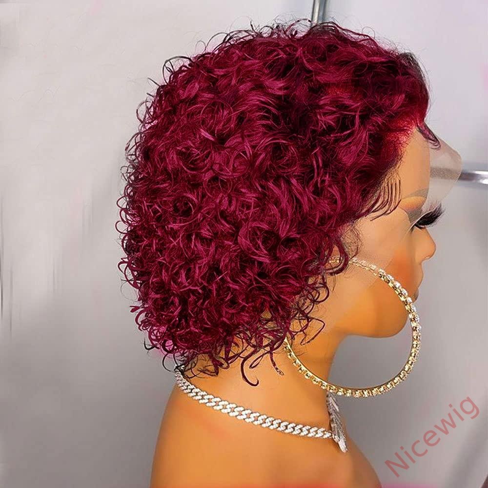 6 Inch Short Wig Bob Curly Hair