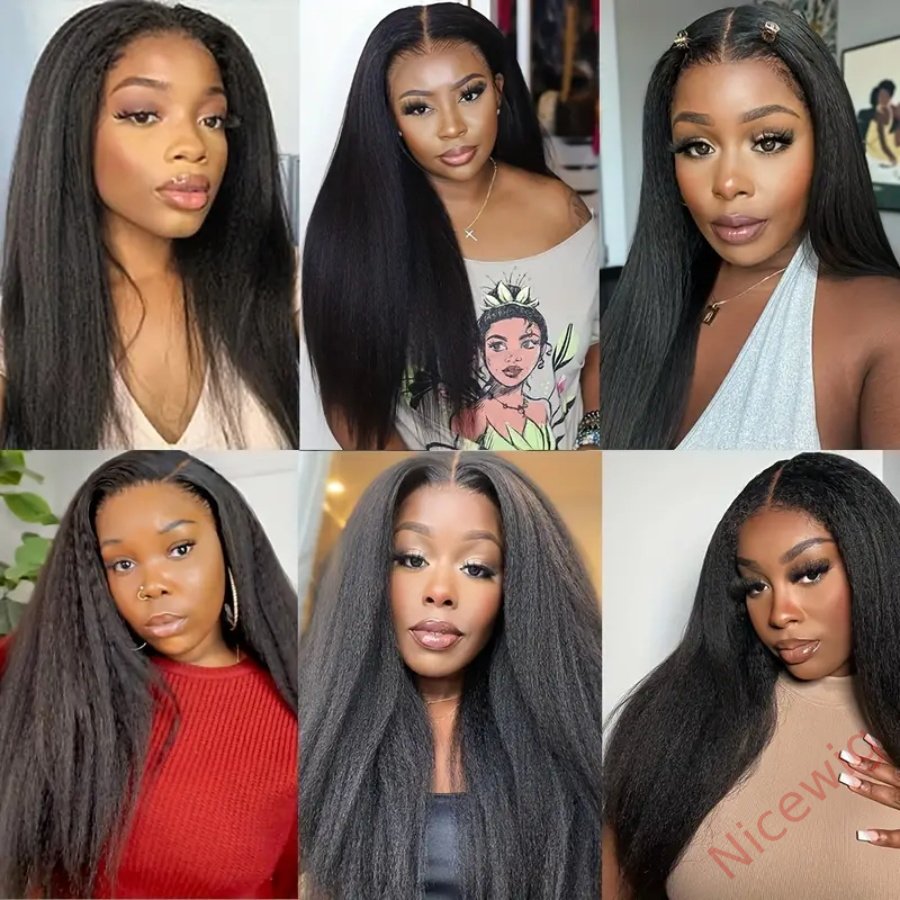 Hot Sale Glueless 200% Density Yaki Brazilian Straight Wig