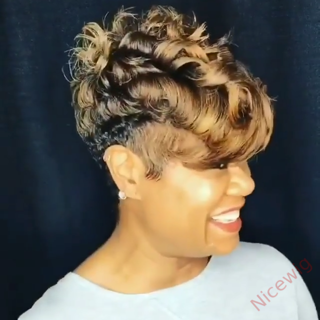 Hot Sale Short Wig Curly Wig