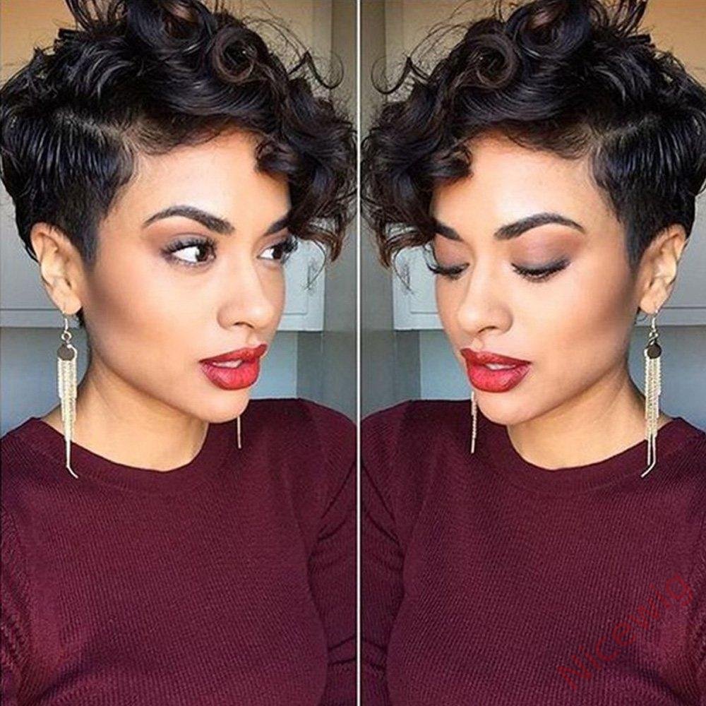 4Inch Short Curly Wave Wig