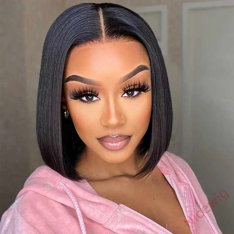 Glueless New Natrual Bob Styles Silky Hair Wig