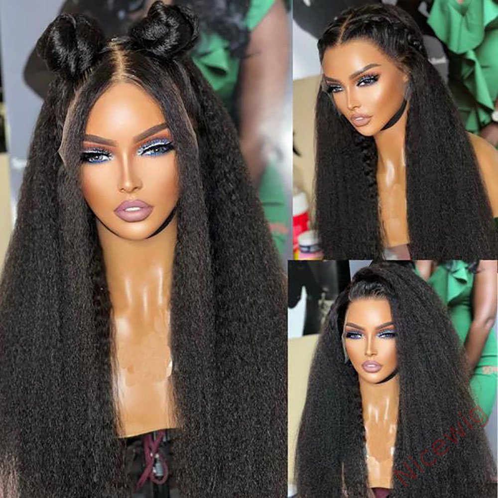 Hot Sale Glueless 200% Density Yaki Brazilian Straight Wig