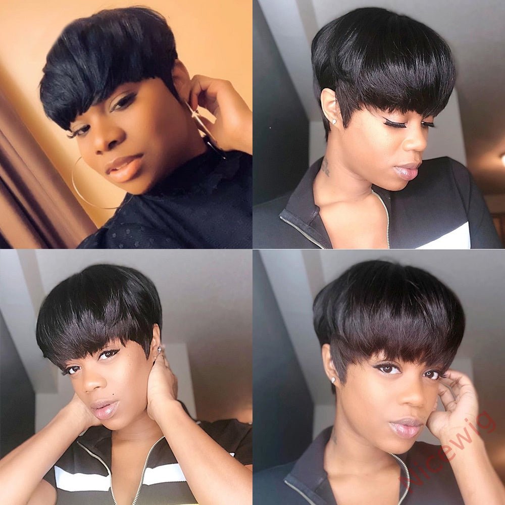 Hot Sale Short Wig 4Inch Bob Straight Hair