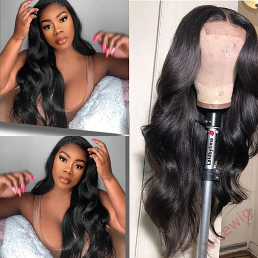Brazilian Black Water Wave Wig