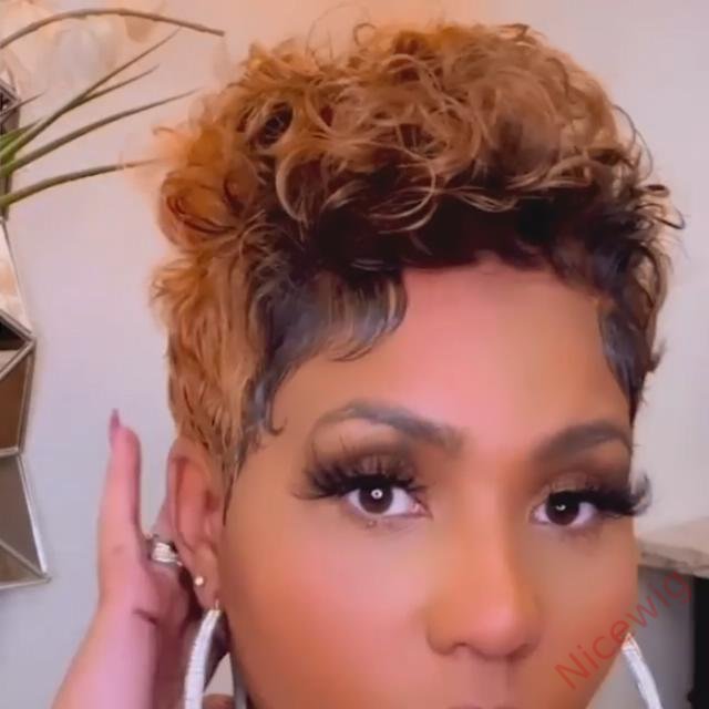 New Fashion short Curly Wig