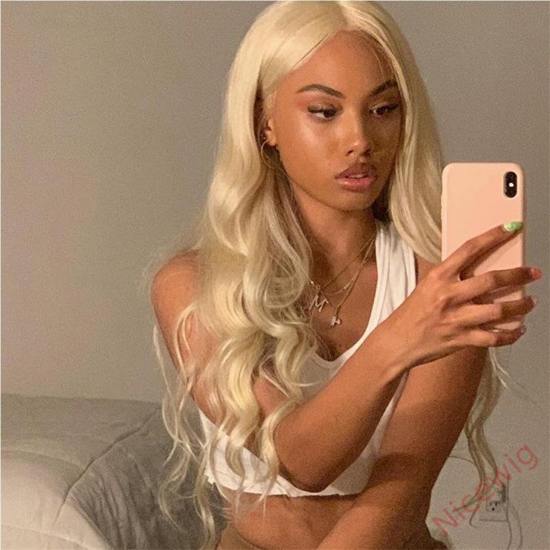 Sexy Blonde Brazilian Long Water Wave Wig