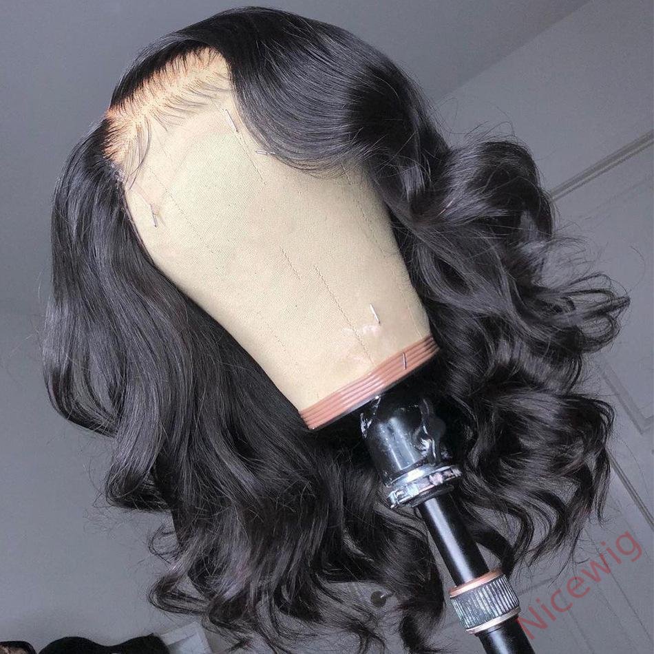Medium Hiar Bob Body Wave Wig For Women