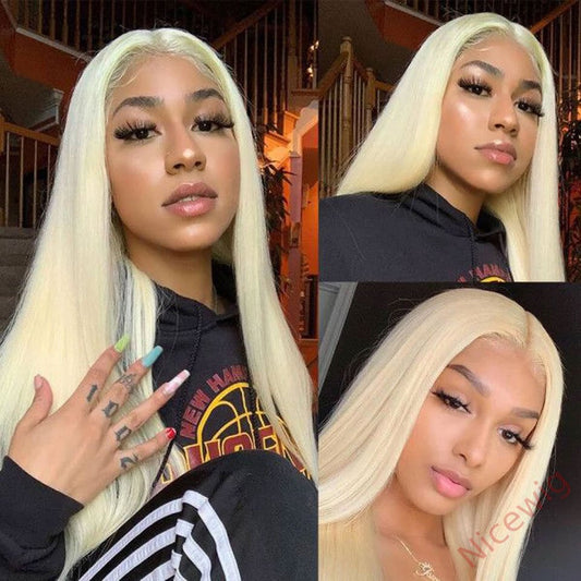 Glueless Hot Sale  Blonde Long Wig Straight Wig