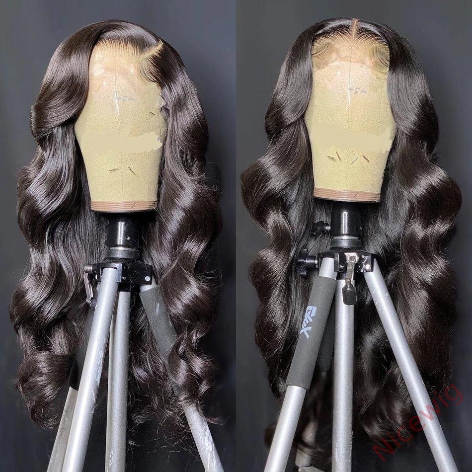 Glueless Nature Black Beautiful Loose Wave Long Wig