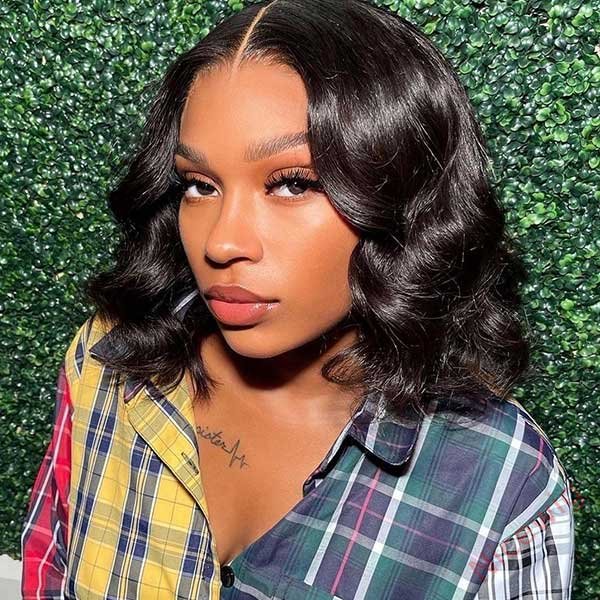 Short Bob Body Wave Wig For Women