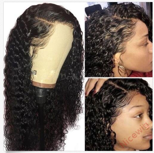 Black Long Hiar Curly Wig