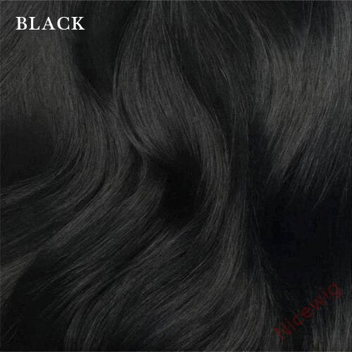 Glueless Black Gold Straight Hair Short Pixe Cut Wig