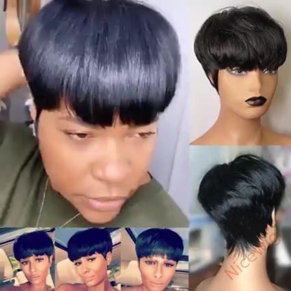 Hot Sale Short Wig 4Inch Bob Straight Hair