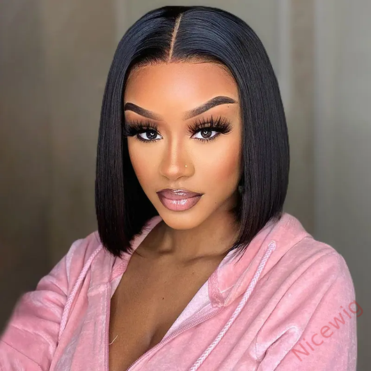 Glueless New Natrual Bob Styles Silky Hair Wig