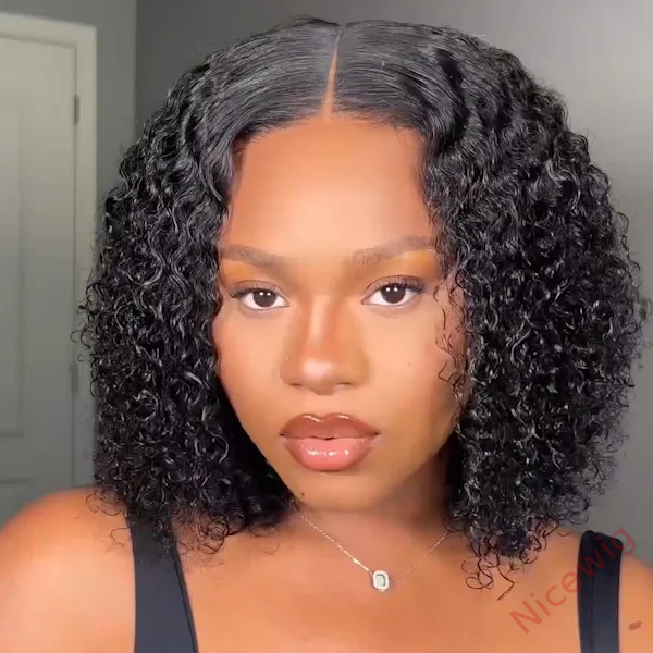 Glueless Super Fluffy Afro Kinky Curly Wigs Black Hair