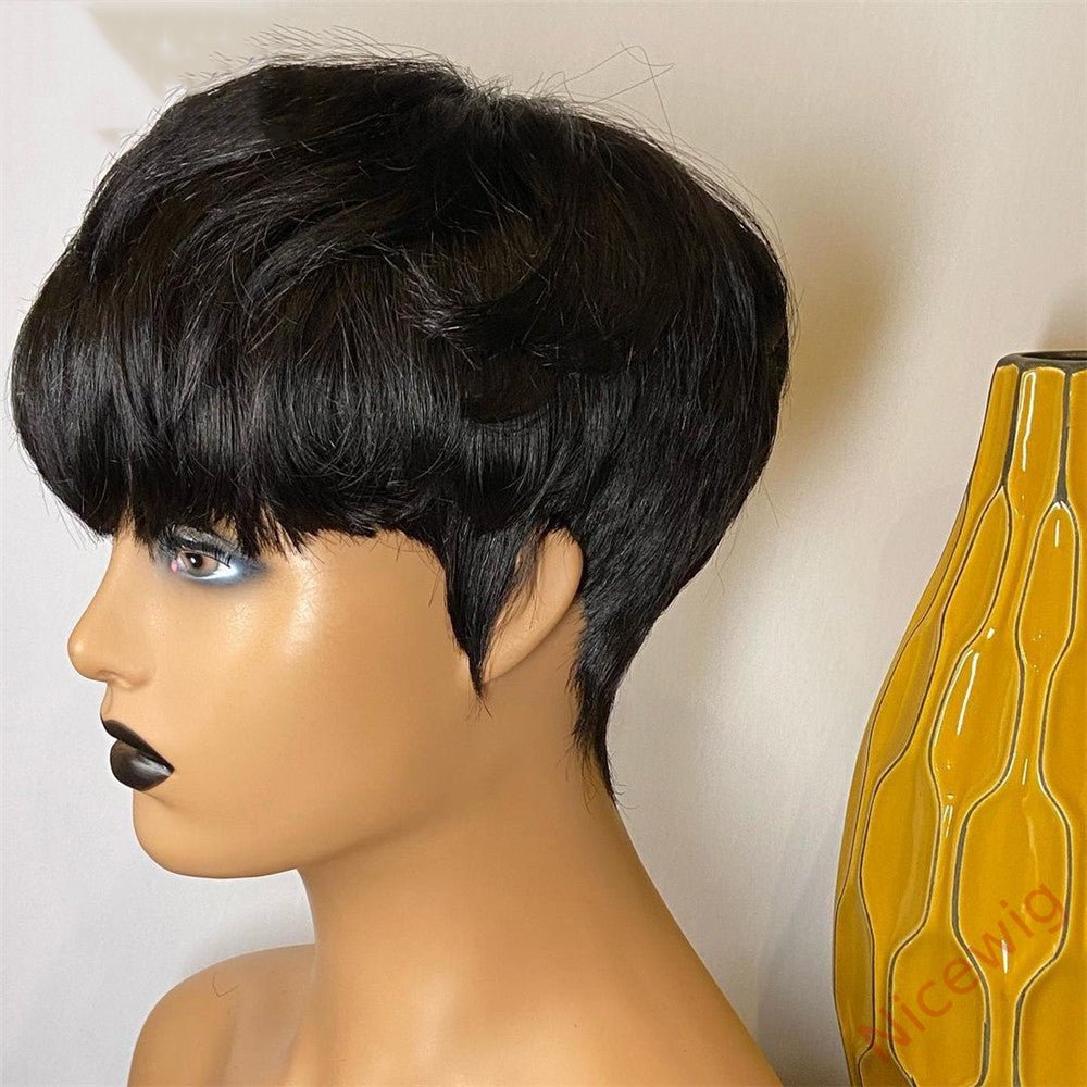 Hot Sale Short Wig 4Inch Bob Straight Hair