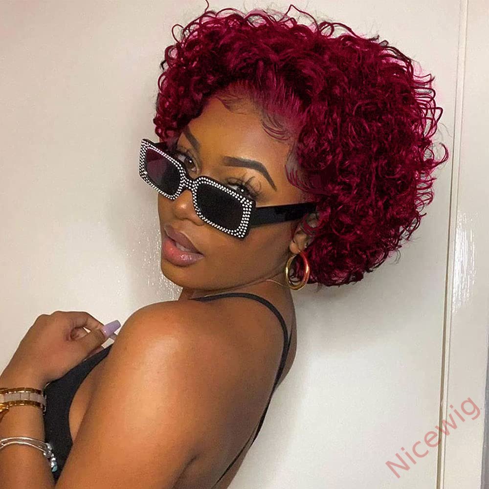6 Inch Short Wig Bob Curly Hair