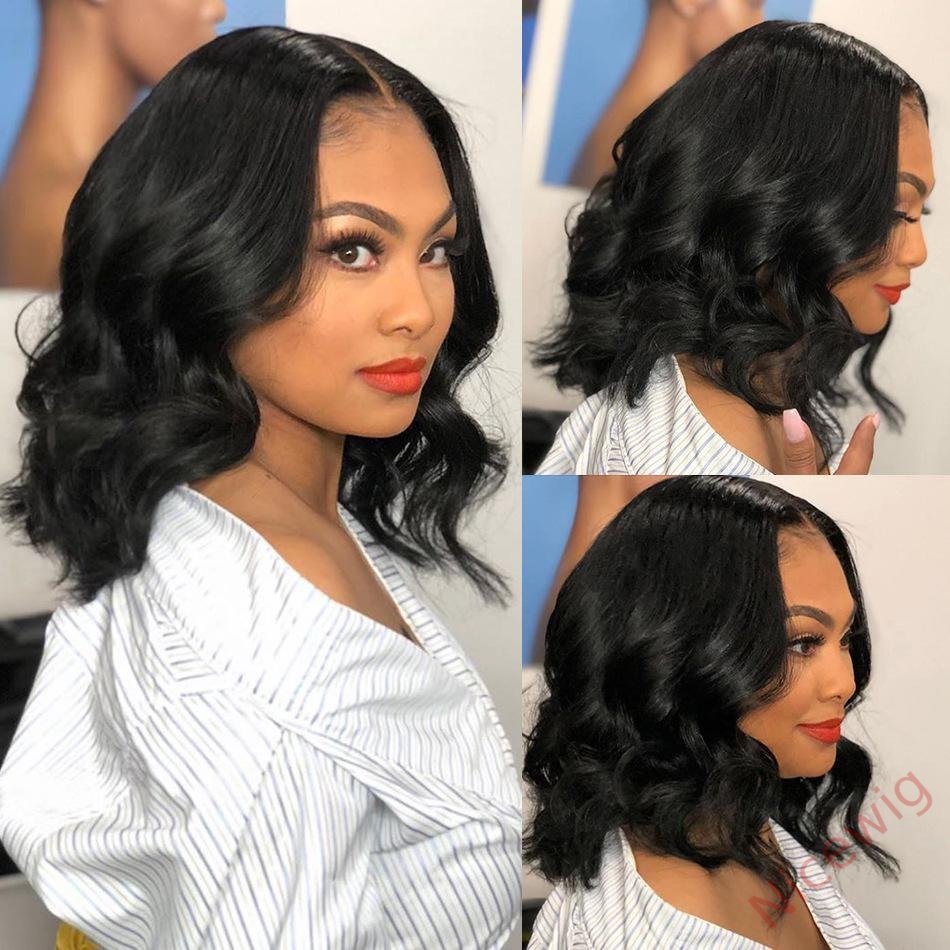 Medium Hiar Bob Body Wave Wig For Women