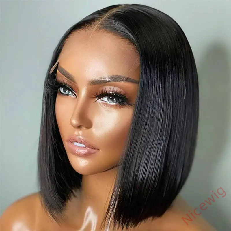 Glueless New Natrual Bob Styles Silky Hair Wig